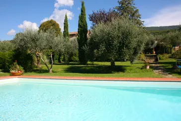 Agriturismo Ca di Maestro Toscane Italie zwembad en tuin