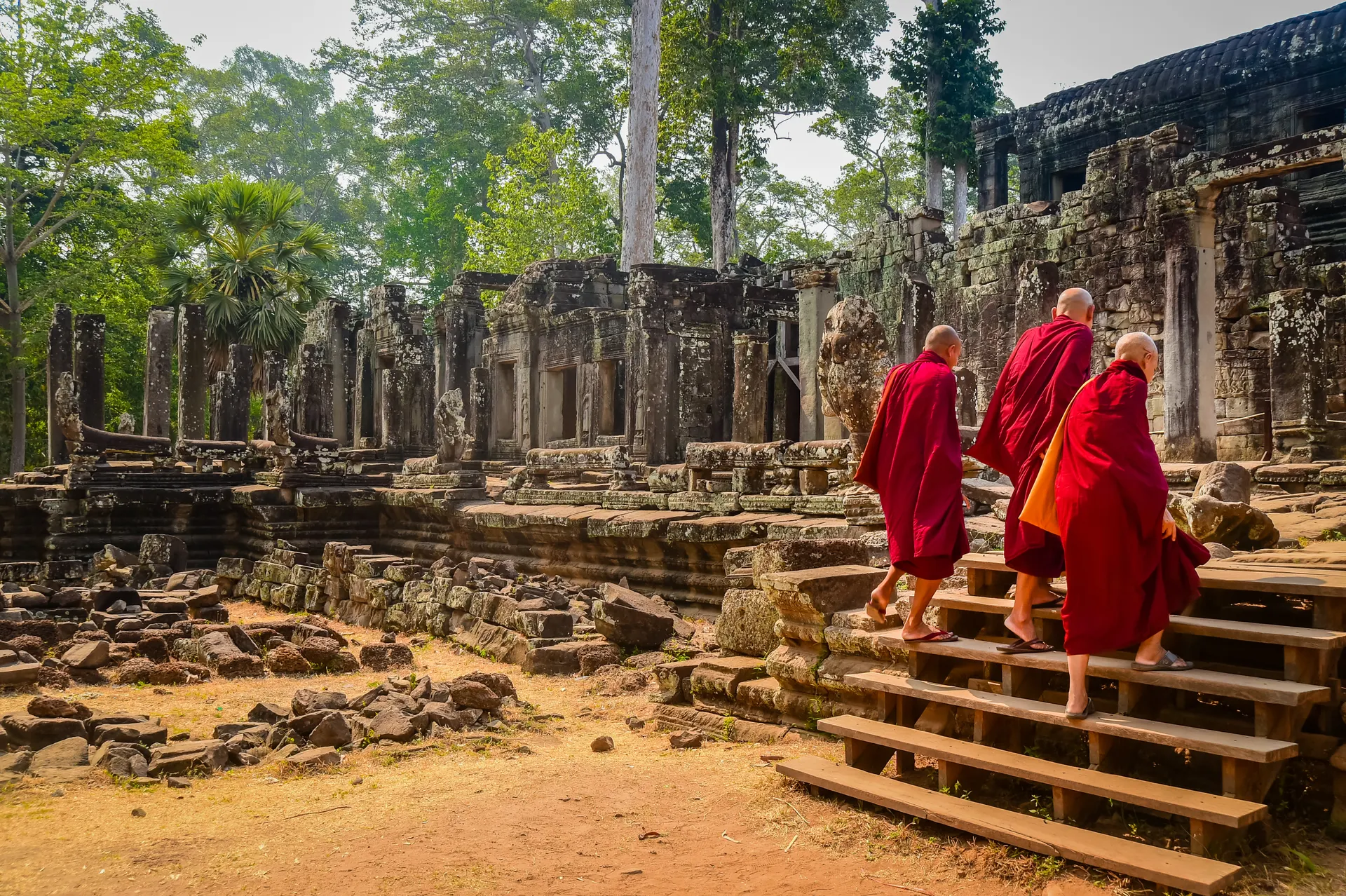 &Olives-Cambodja-Angkor Wat-Bayon Temple-Monks