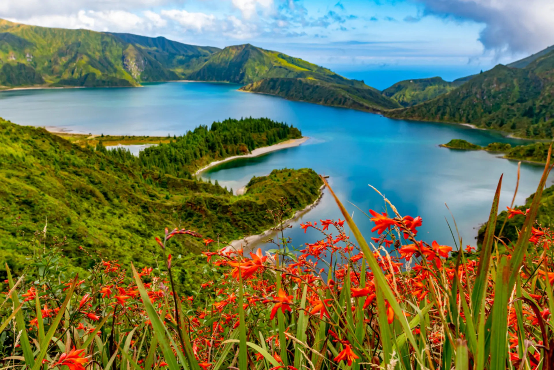 Lagoa do Fogo in Sao Miguel - Azoren
