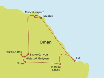 Fly-drive Sportief & Avontuurlijk Oman