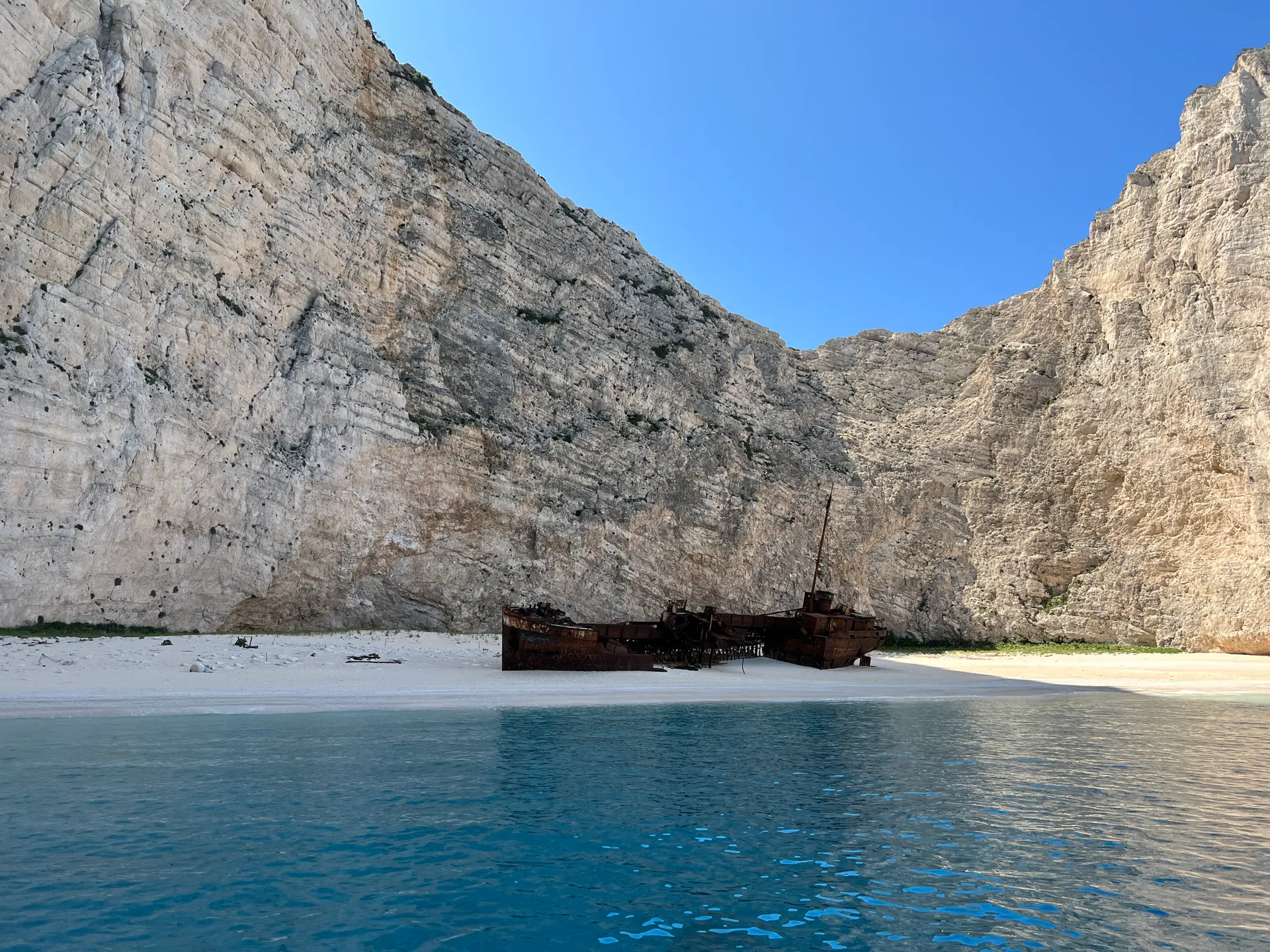 Shipwreck Beach Zakynthos