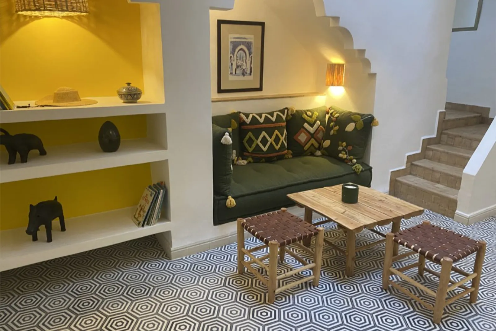 AndOlives-Marokko-Marrakesh-Riad Chergui-kamer