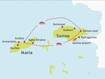 Eilandhoppen Ikaria - Samos