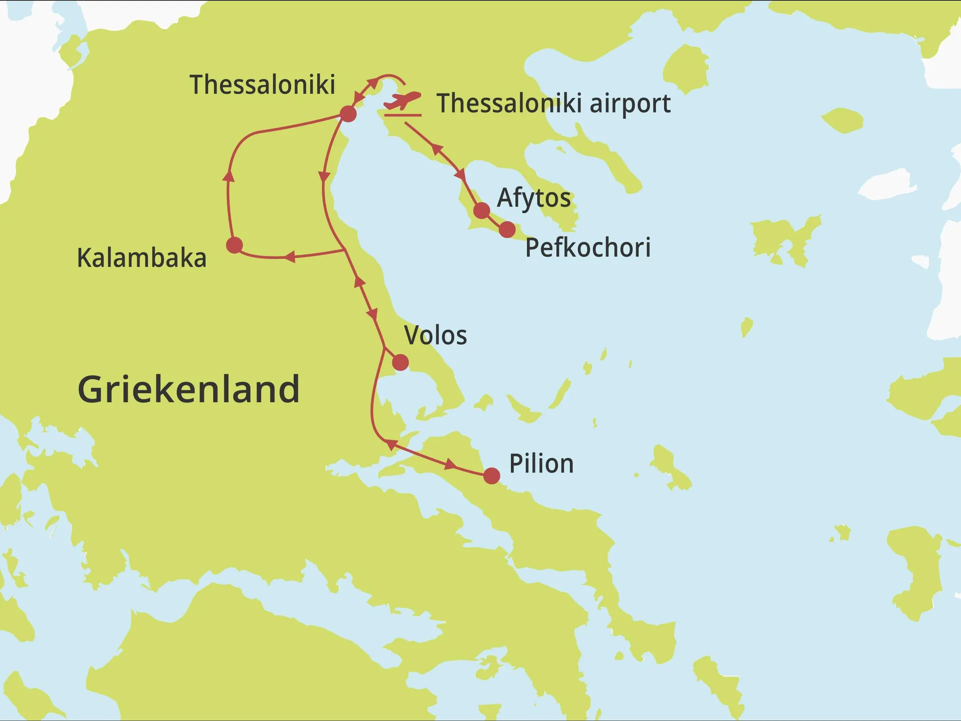 Fly-drive Noordelijk Hellas & Pilion