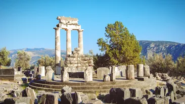 Delphi, Peleopnnesos, Griekenland