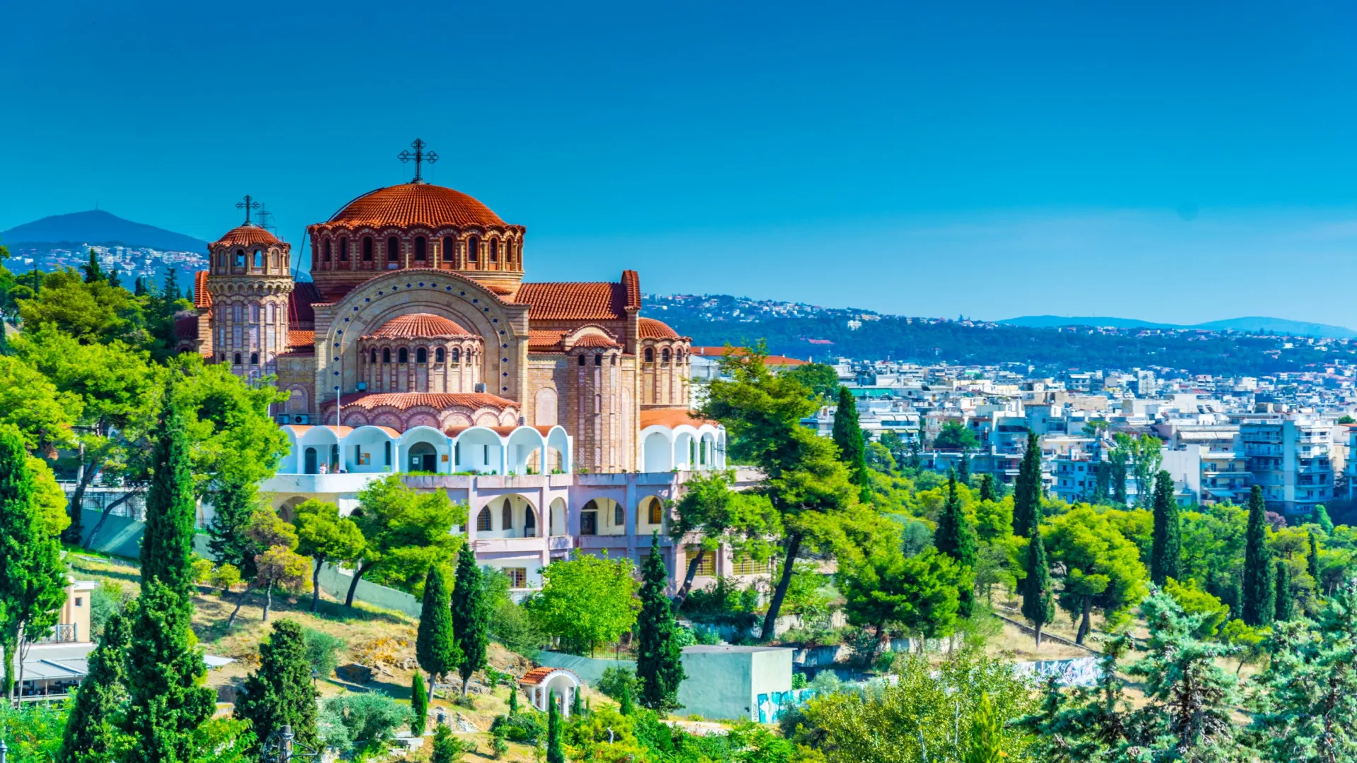 Saint Paul kathedraal, Thessaloniki, Griekenland