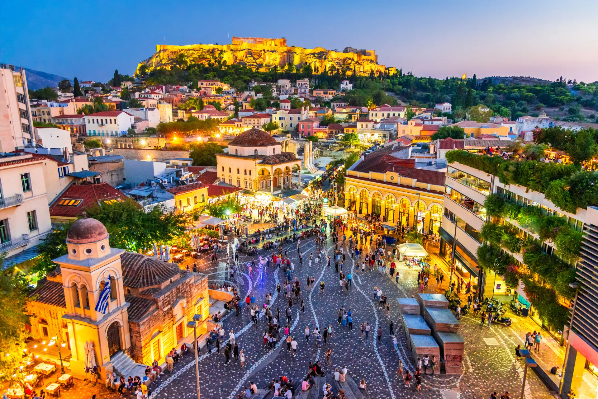 Monastiraki, Athene, Attica, Griekenland 