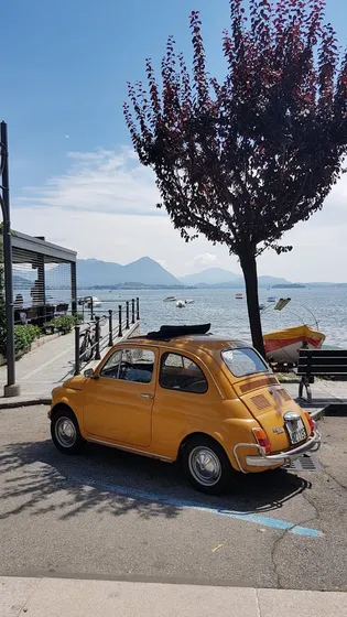 Fiat 500 Lago Maggiore Italie