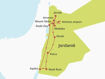 Fly-drive De Hoogtepunten van Jordanië