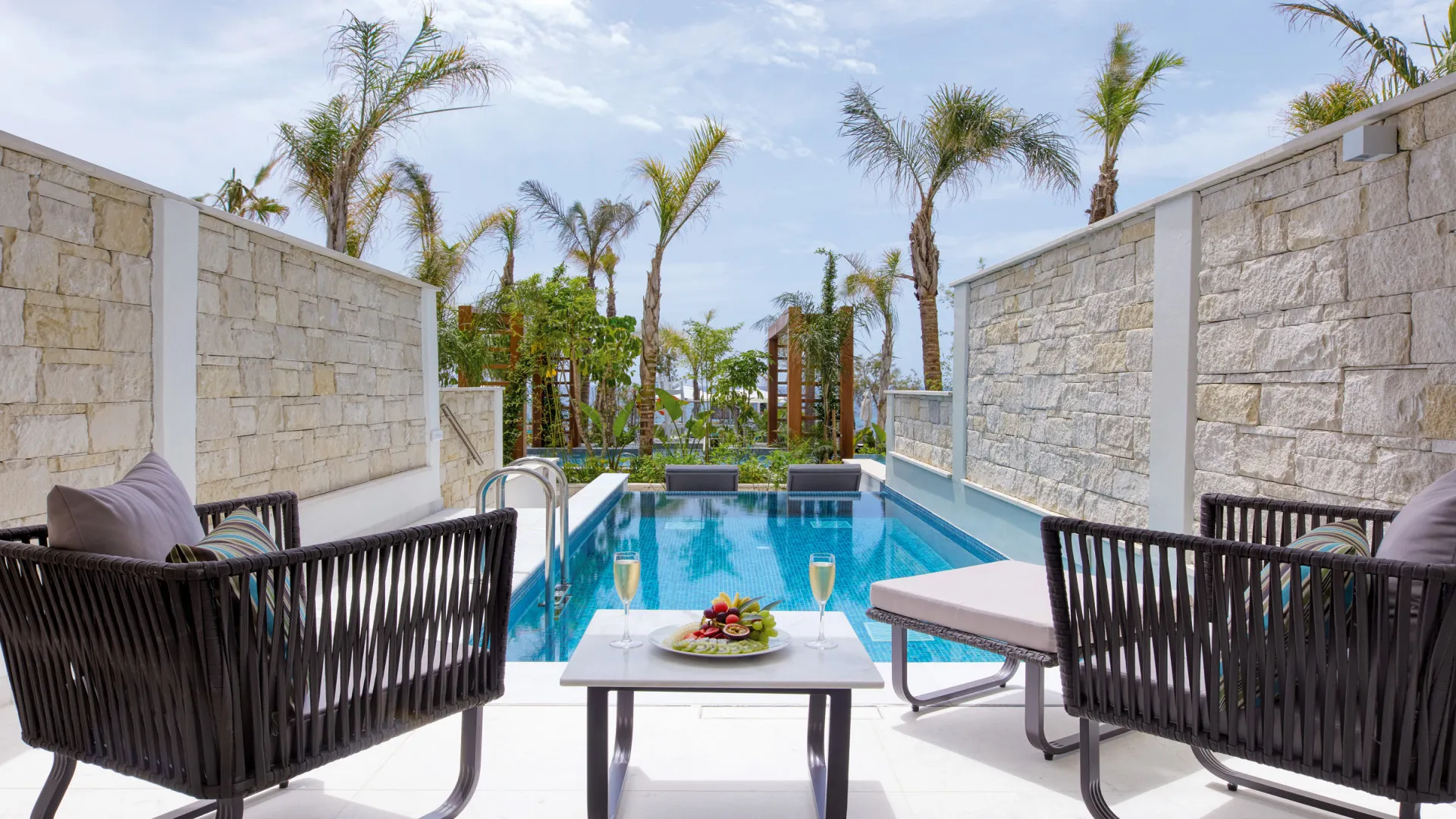 Privézwembad, Amavi hotel, Paphos, Cyprus