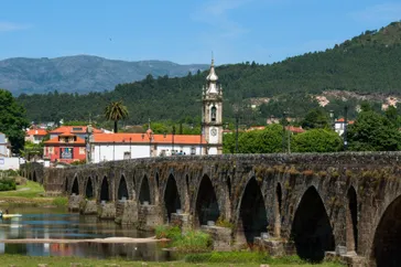 De landelijke Minho regio in Noord Portugal