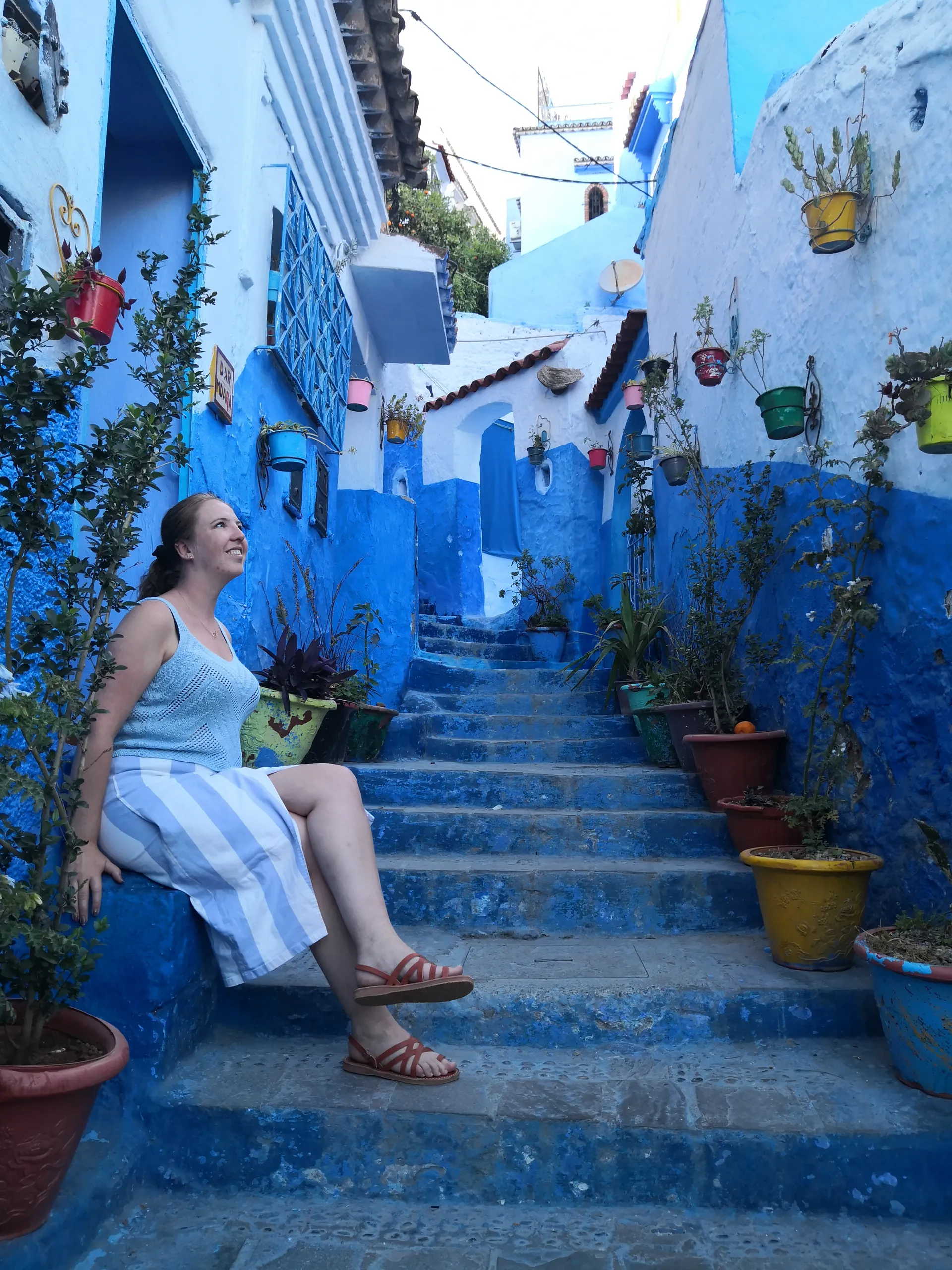 Silvia in Chefchaouen