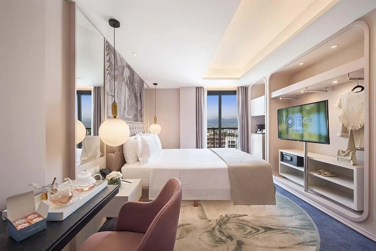 Gate 22 Boutique Hotel - Kamer voorbeeld