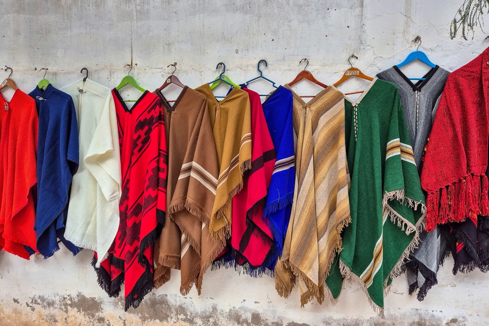 &Olives Argentinie Ponchos gemaakt door ambachtslieden
