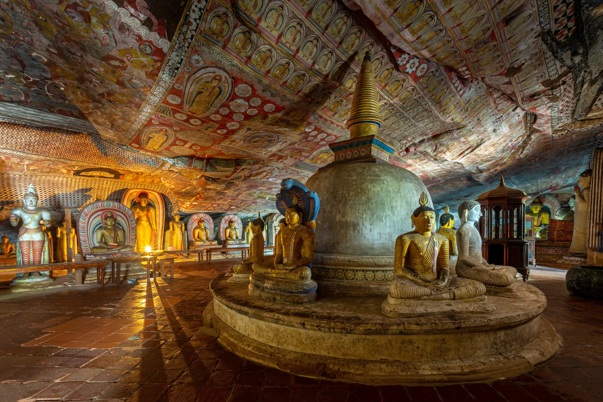 Sri Lanka Dambulla Grottemple