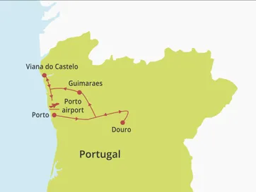 Fly-drive Noord Portugal (hotels) 8 dagen
