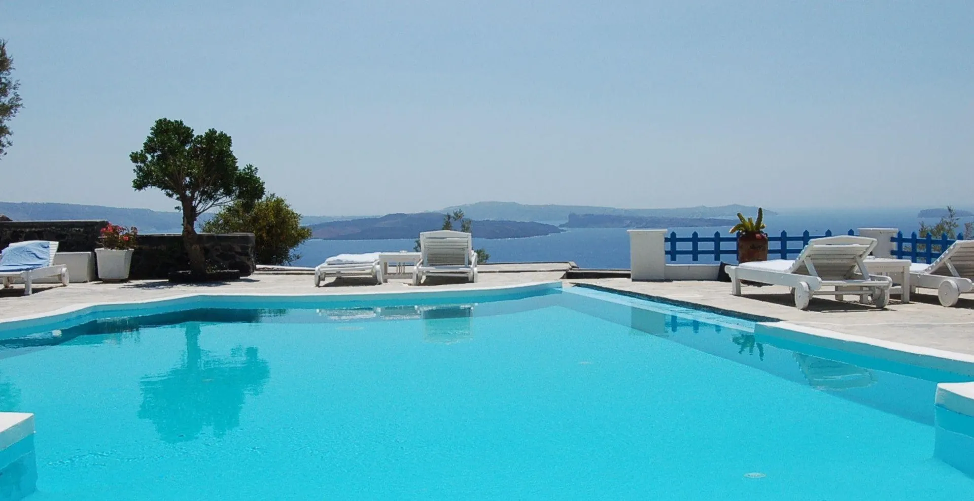 Mr & Mrs White Santorini - zwembad