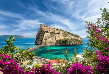Aragonese kasteel Ischia - Campania
