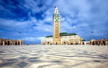 Hassan II moskee, Casablanca, Marokko