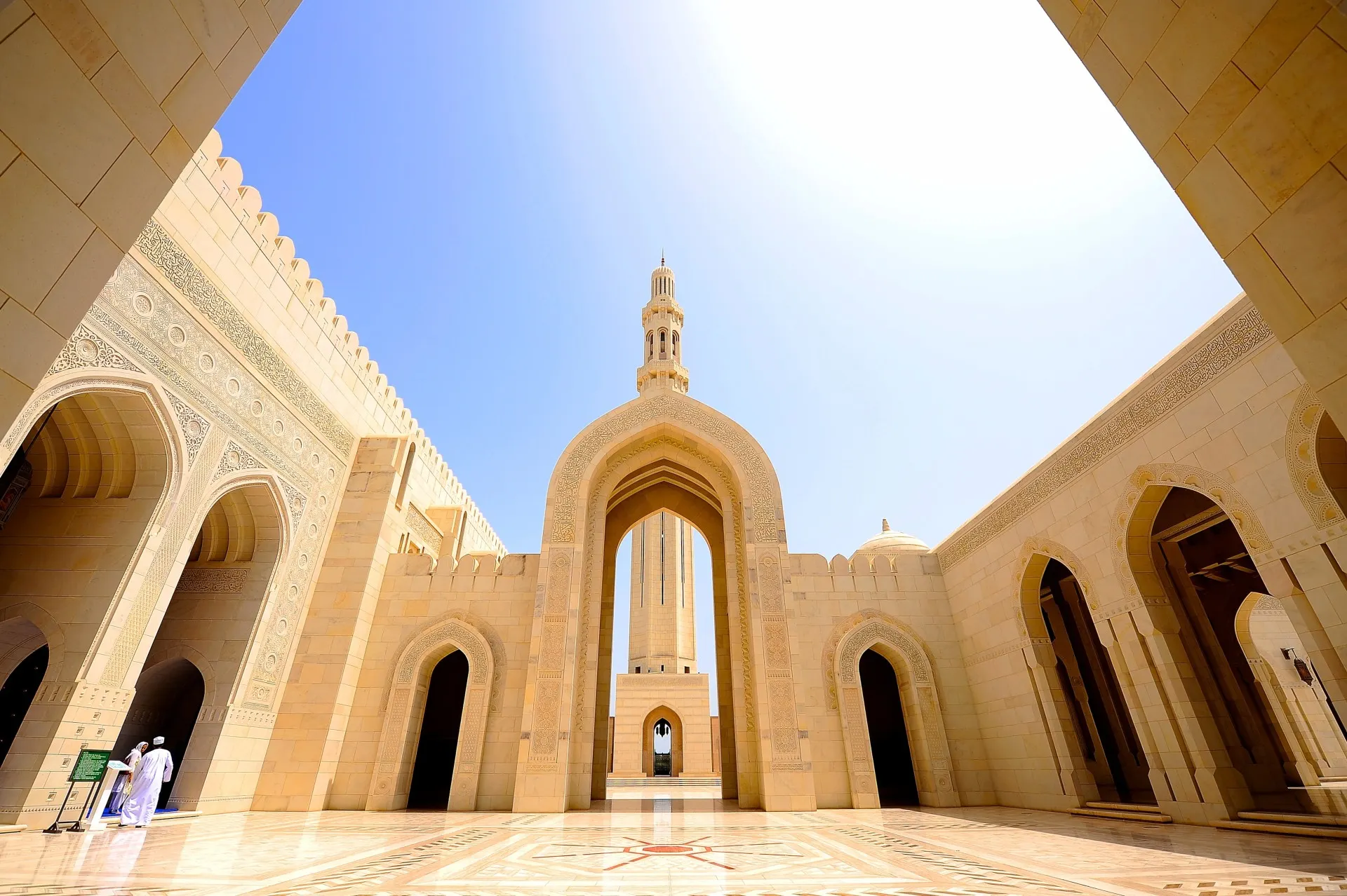Grote moskee, Muscat, Oman