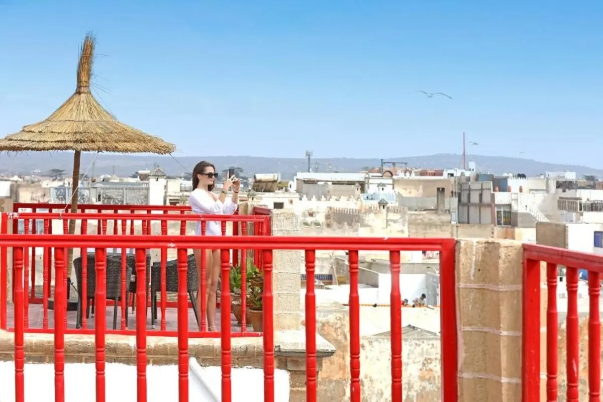 Marokko, Riad Villa Garance, dakterras