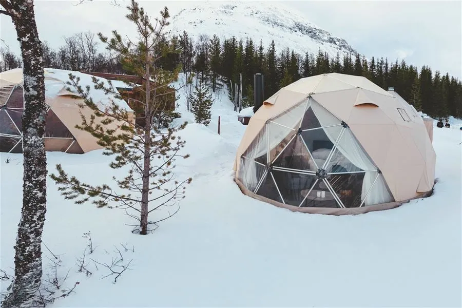 &Olives-Noorwegen-Camp Tamok-dome