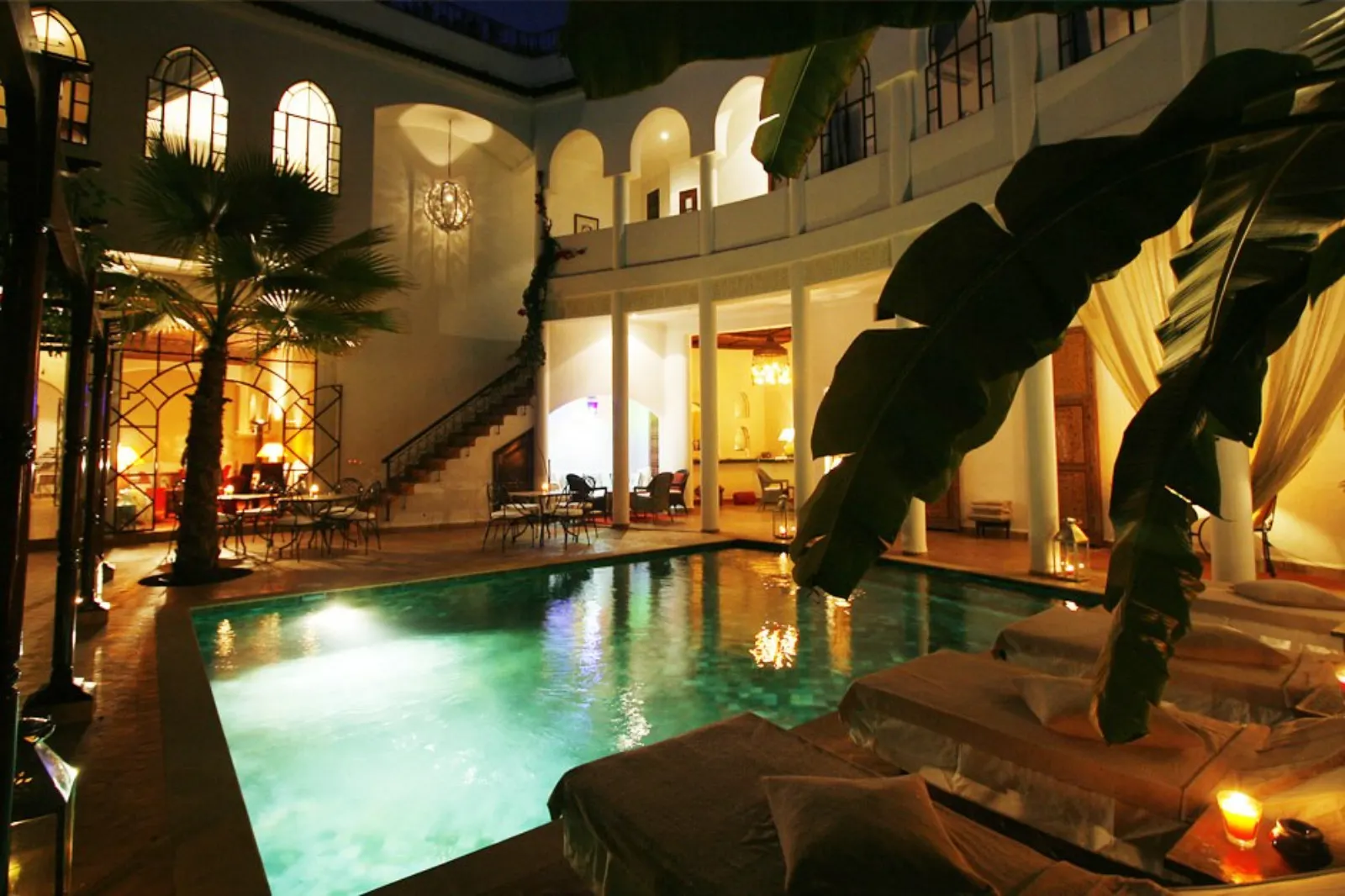 AndOlives-Marokko-Marrakesh-Riad Chergui-zwembad