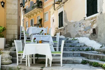 Corfu stad restaurant