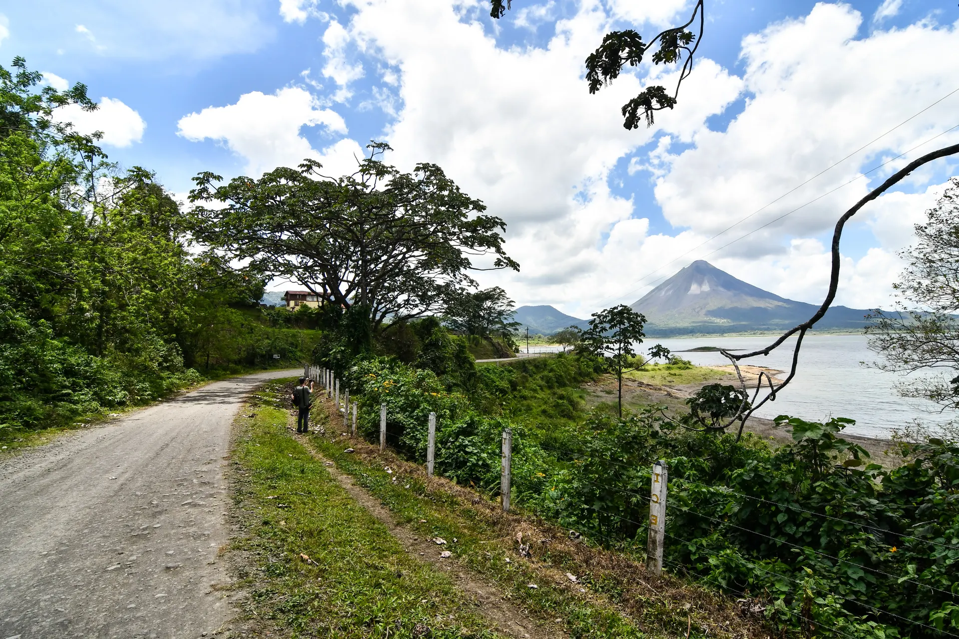 Fietsen naar Nuevo Arenal